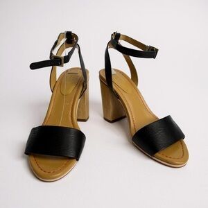 See by Chloe Ankle Strap Heels Black